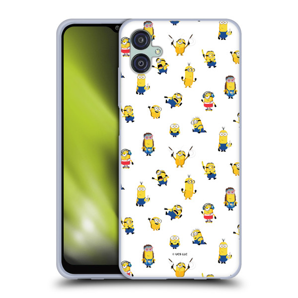 Minions Rise of Gru(2021) Humor Costume Pattern Soft Gel Case for Samsung Galaxy M04 5G / A04e