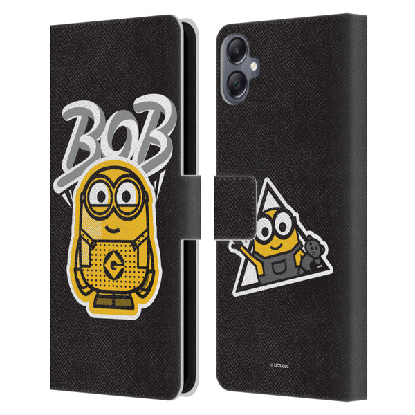 Minions Rise of Gru(2021) Iconic Mayhem Bob Leather Book Wallet Case Cover For Samsung Galaxy A05