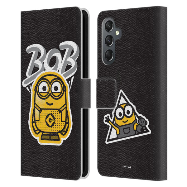 Minions Rise of Gru(2021) Iconic Mayhem Bob Leather Book Wallet Case Cover For Samsung Galaxy A25 5G