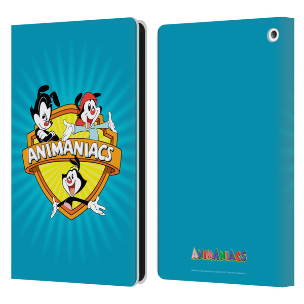 Animaniacs Graphics Logo Leather Book Wallet Case Cover For Amazon Fire HD 8/Fire HD 8 Plus 2020
