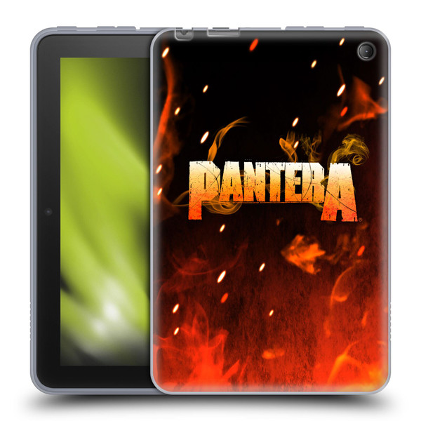 Pantera Art Fire Soft Gel Case for Amazon Fire 7 2022