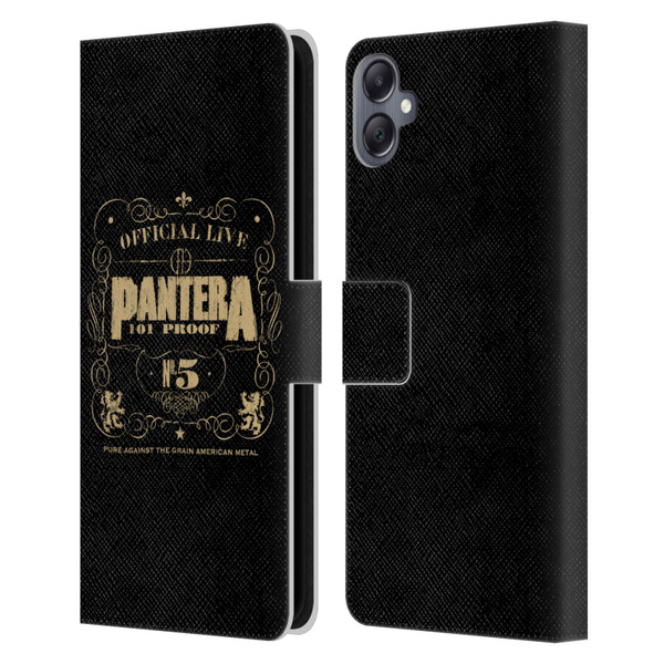 Pantera Art 101 Proof Leather Book Wallet Case Cover For Samsung Galaxy A05
