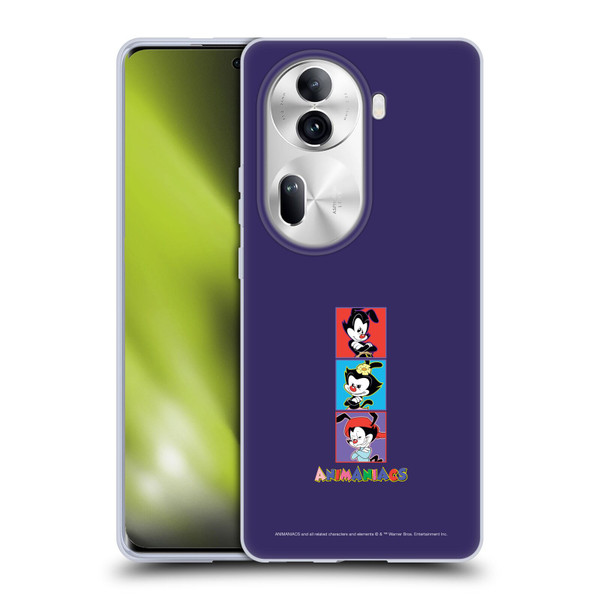 Animaniacs Graphics Tiles Soft Gel Case for OPPO Reno11 Pro