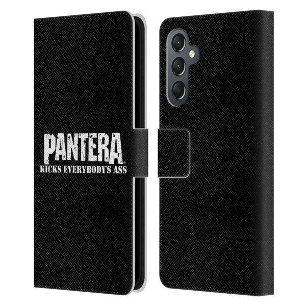 Pantera Art Kicks Leather Book Wallet Case Cover For Samsung Galaxy A25 5G