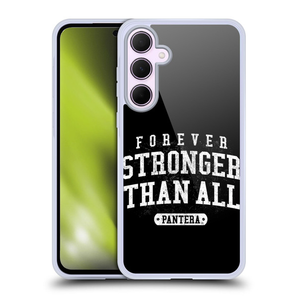 Pantera Art Stronger Than All Soft Gel Case for Samsung Galaxy A35 5G