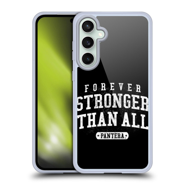 Pantera Art Stronger Than All Soft Gel Case for Samsung Galaxy S23 FE 5G & MagSafe