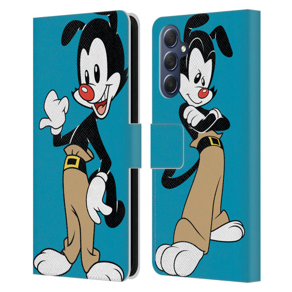 Animaniacs Graphics Yakko Leather Book Wallet Case Cover For Samsung Galaxy M54 5G