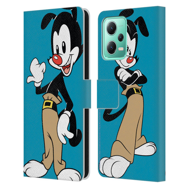 Animaniacs Graphics Yakko Leather Book Wallet Case Cover For Xiaomi Redmi Note 12 5G