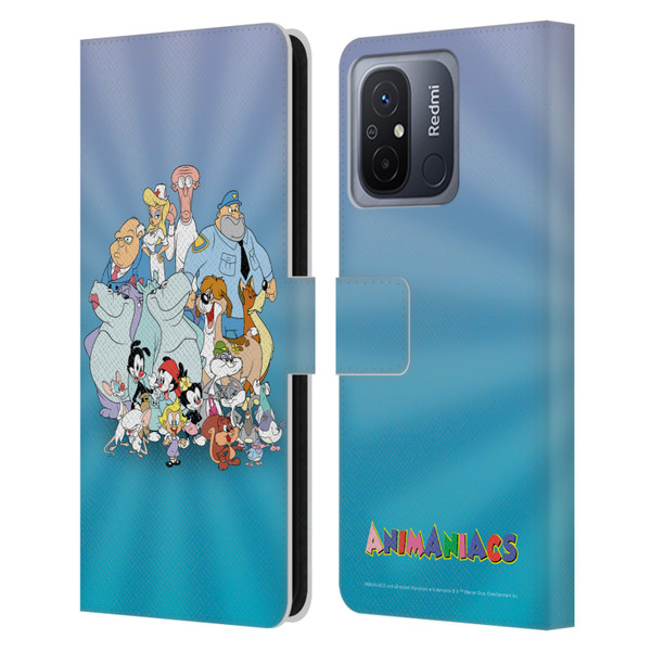 Animaniacs Graphics Group Leather Book Wallet Case Cover For Xiaomi Redmi 12C
