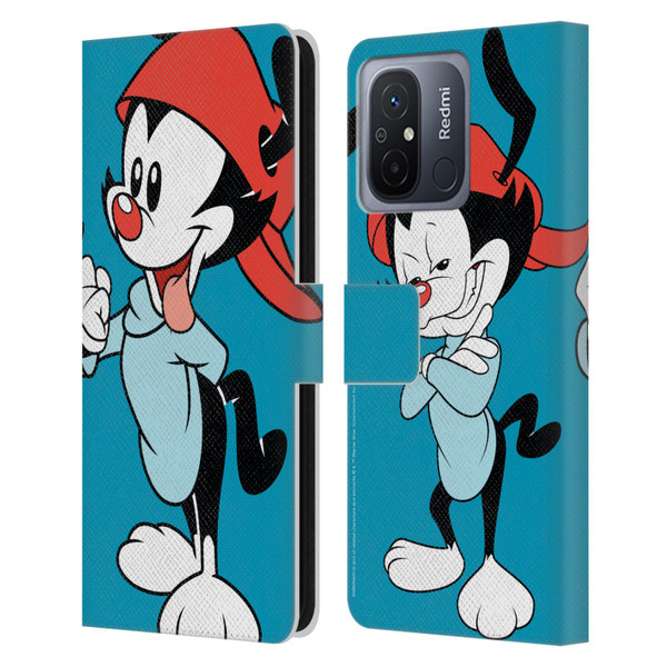 Animaniacs Graphics Wakko Leather Book Wallet Case Cover For Xiaomi Redmi 12C