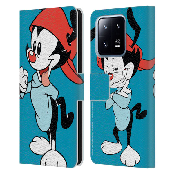 Animaniacs Graphics Wakko Leather Book Wallet Case Cover For Xiaomi 13 Pro 5G