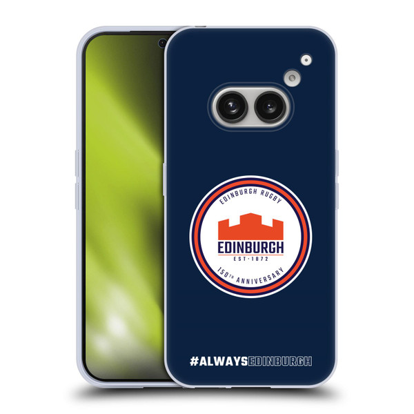 Edinburgh Rugby Graphics 150th Logo Soft Gel Case for Nothing Phone (2a)