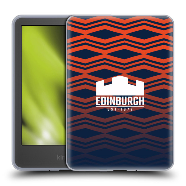 Edinburgh Rugby Graphics Pattern Gradient Soft Gel Case for Amazon Kindle 11th Gen 6in 2022