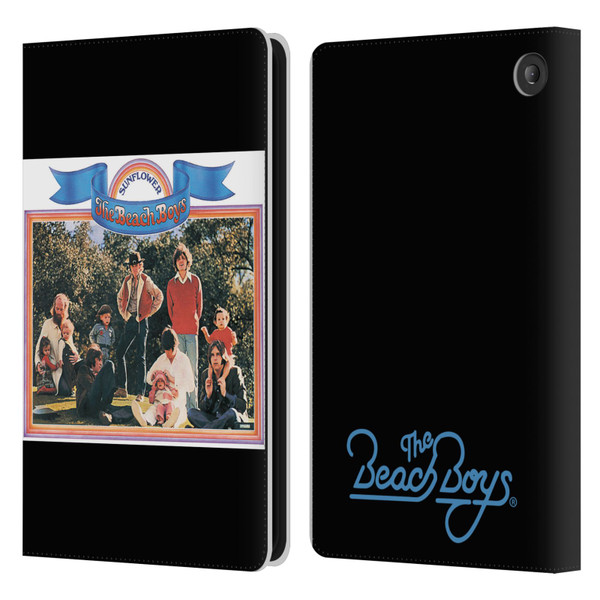 The Beach Boys Album Cover Art Sunflower Leather Book Wallet Case Cover For Amazon Fire 7 2022