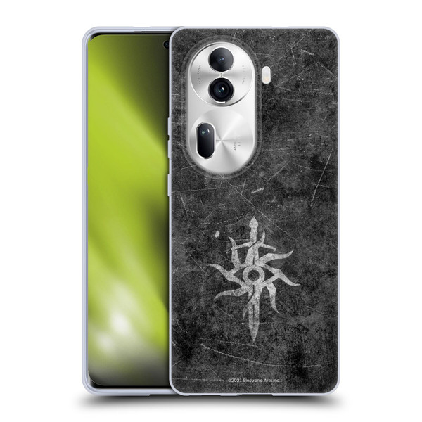 EA Bioware Dragon Age Inquisition Graphics Distressed Symbol Soft Gel Case for OPPO Reno11 Pro
