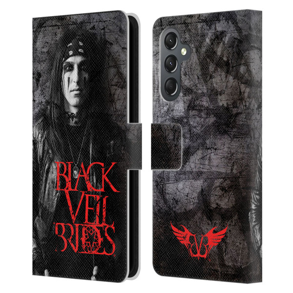 Black Veil Brides Band Members CC Leather Book Wallet Case Cover For Samsung Galaxy A25 5G