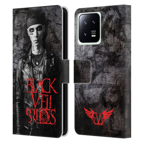 Black Veil Brides Band Members Andy Leather Book Wallet Case Cover For Xiaomi 13 5G