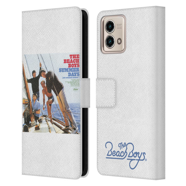 The Beach Boys Album Cover Art Summer Days and Nights Leather Book Wallet Case Cover For Motorola Moto G Stylus 5G 2023