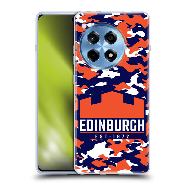 Edinburgh Rugby Logo 2 Camouflage Soft Gel Case for OnePlus 12R