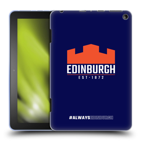 Edinburgh Rugby Logo 2 Always Edinburgh Soft Gel Case for Amazon Fire HD 8/Fire HD 8 Plus 2020