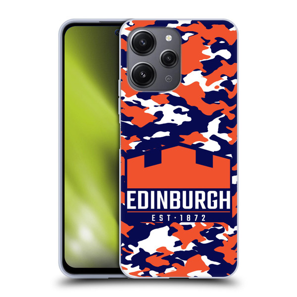 Edinburgh Rugby Logo 2 Camouflage Soft Gel Case for Xiaomi Redmi 12