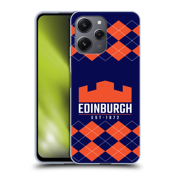 Edinburgh Rugby Logo 2 Argyle Soft Gel Case for Xiaomi Redmi 12