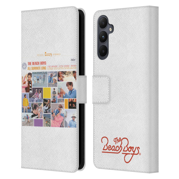 The Beach Boys Album Cover Art All Summer Long Leather Book Wallet Case Cover For Samsung Galaxy A05s