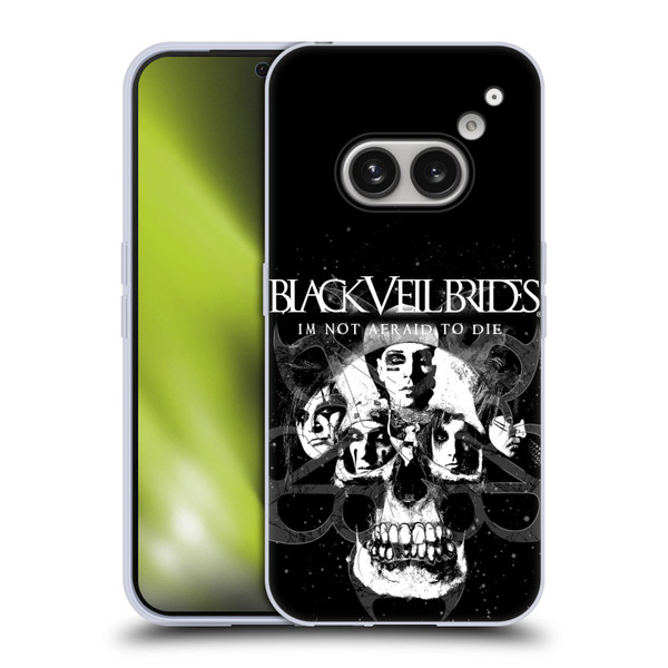 Black Veil Brides Band Art Skull Faces Soft Gel Case for Nothing Phone (2a)