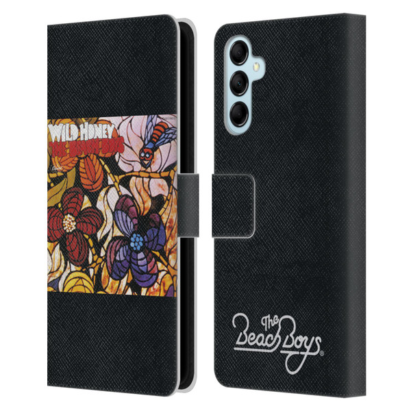 The Beach Boys Album Cover Art Wild Honey Leather Book Wallet Case Cover For Samsung Galaxy M14 5G