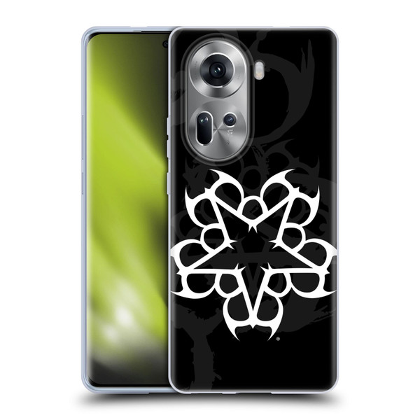 Black Veil Brides Band Art Logo Soft Gel Case for OPPO Reno11