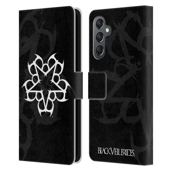 Black Veil Brides Band Art Logo Leather Book Wallet Case Cover For Samsung Galaxy A25 5G