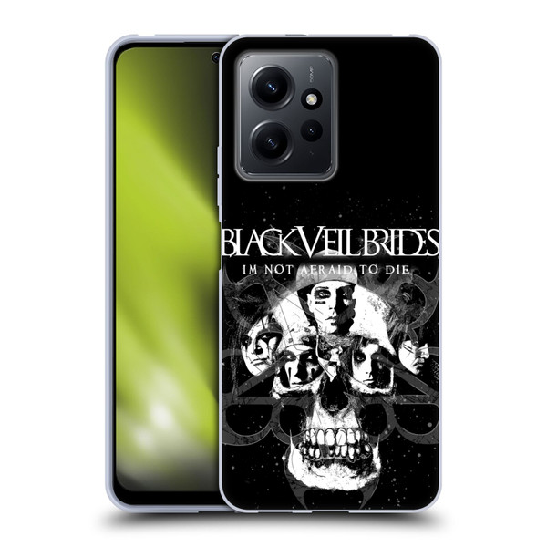 Black Veil Brides Band Art Skull Faces Soft Gel Case for Xiaomi Redmi Note 12 4G