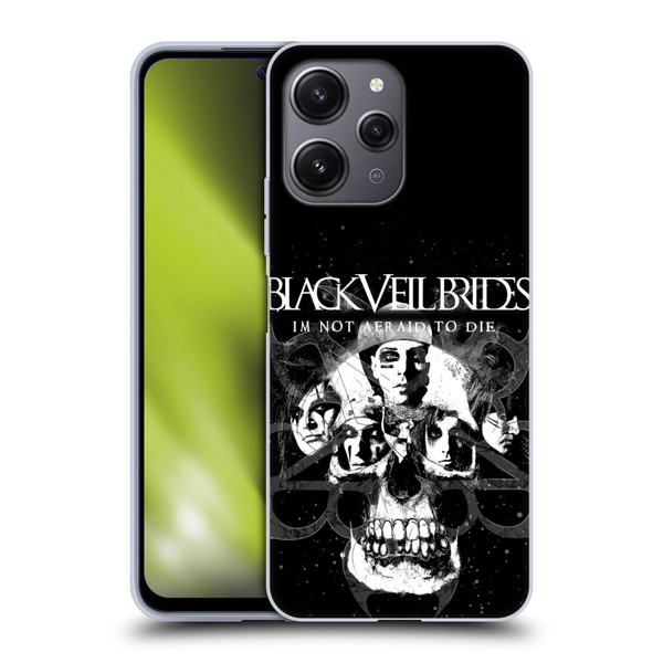 Black Veil Brides Band Art Skull Faces Soft Gel Case for Xiaomi Redmi 12