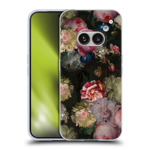 UtArt Antique Flowers Bouquet Soft Gel Case for Nothing Phone (2a)