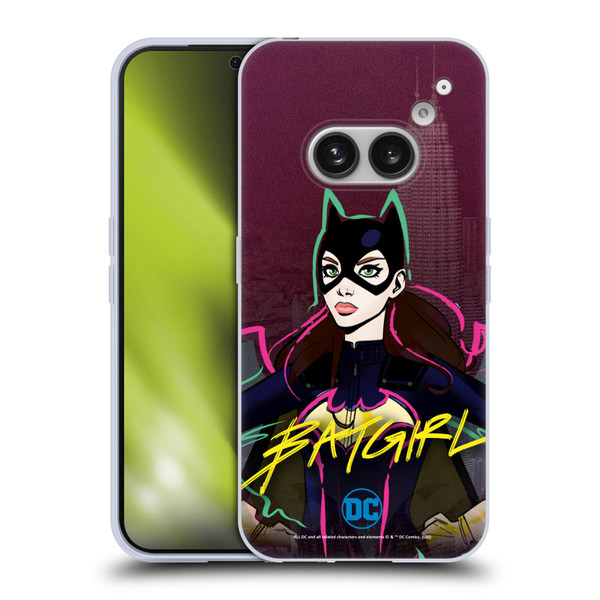 DC Women Core Compositions Batgirl Soft Gel Case for Nothing Phone (2a)