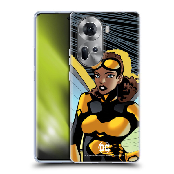 DC Women Core Compositions Bumblebee Soft Gel Case for OPPO Reno11