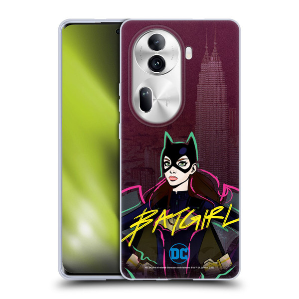 DC Women Core Compositions Batgirl Soft Gel Case for OPPO Reno11 Pro