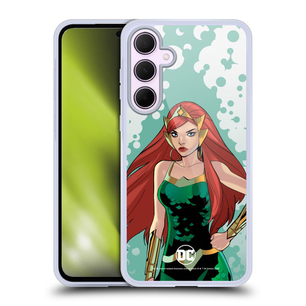 DC Women Core Compositions Mera Soft Gel Case for Samsung Galaxy A35 5G