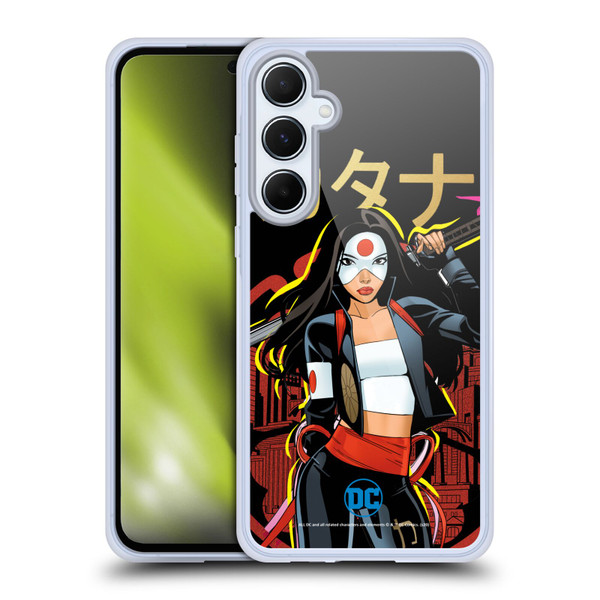 DC Women Core Compositions Katana Soft Gel Case for Samsung Galaxy A55 5G