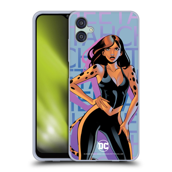 DC Women Core Compositions Cheetah Soft Gel Case for Samsung Galaxy M04 5G / A04e