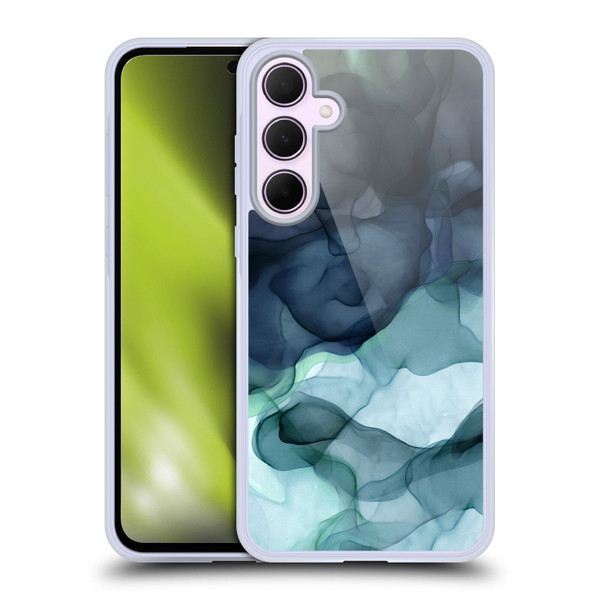 UtArt Dark Night Marble Heavy Smoke Soft Gel Case for Samsung Galaxy A35 5G