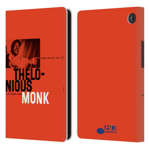 Blue Note Records Albums 2 Thelonious Monk Leather Book Wallet Case Cover For Amazon Fire 7 2022