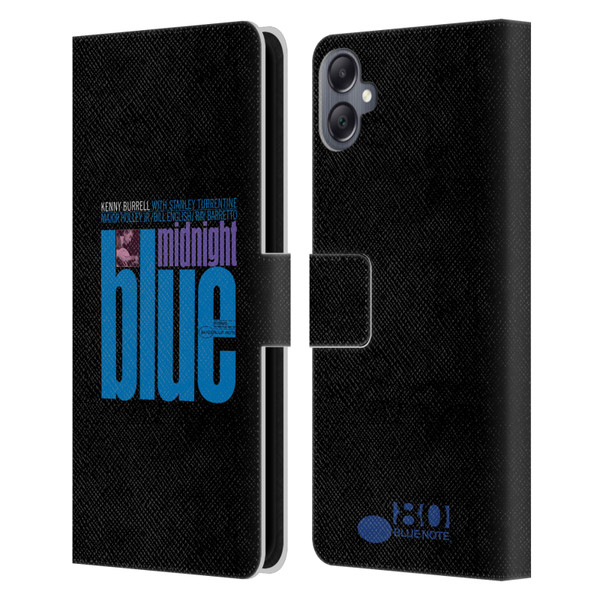 Blue Note Records Albums 2 Kenny Burell Midnight Blue Leather Book Wallet Case Cover For Samsung Galaxy A05