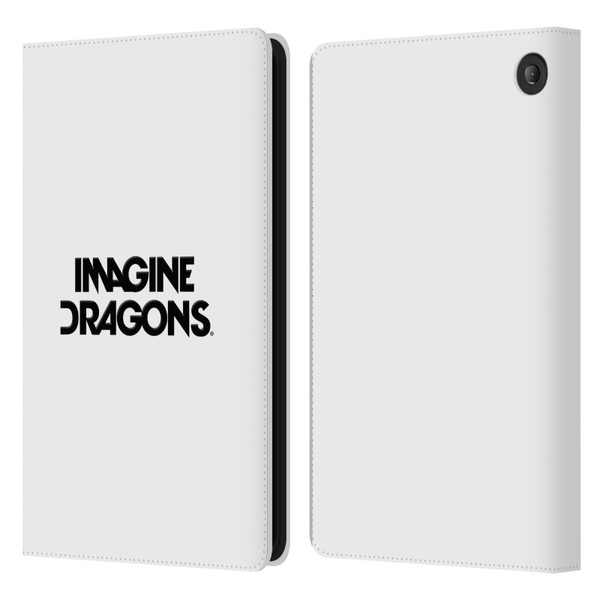 Imagine Dragons Key Art Logo Leather Book Wallet Case Cover For Amazon Fire 7 2022