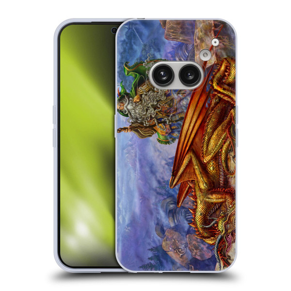 Myles Pinkney Mythical Dragonlands Soft Gel Case for Nothing Phone (2a)