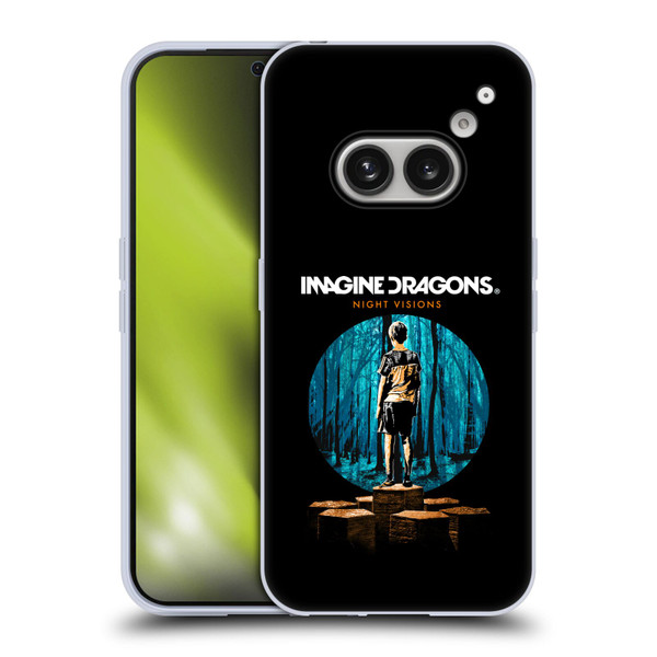 Imagine Dragons Key Art Night Visions Painted Soft Gel Case for Nothing Phone (2a)