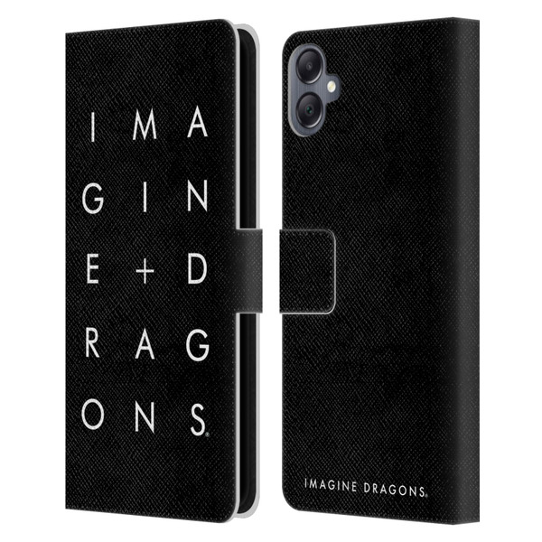 Imagine Dragons Key Art Stacked Logo Leather Book Wallet Case Cover For Samsung Galaxy A05