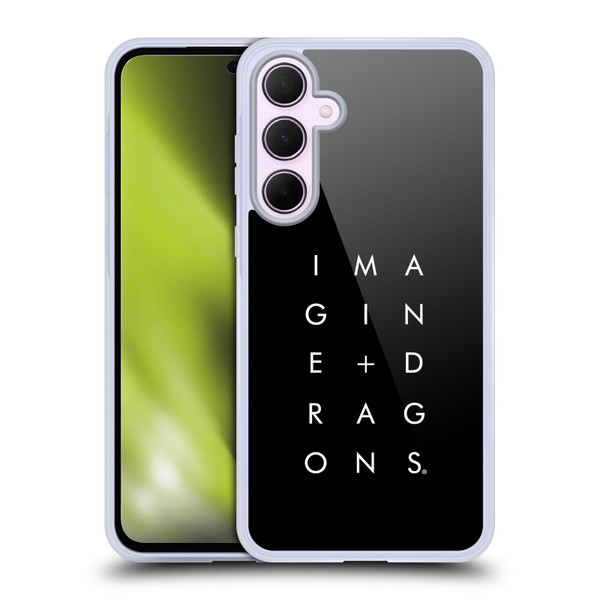 Imagine Dragons Key Art Stacked Logo Soft Gel Case for Samsung Galaxy A35 5G