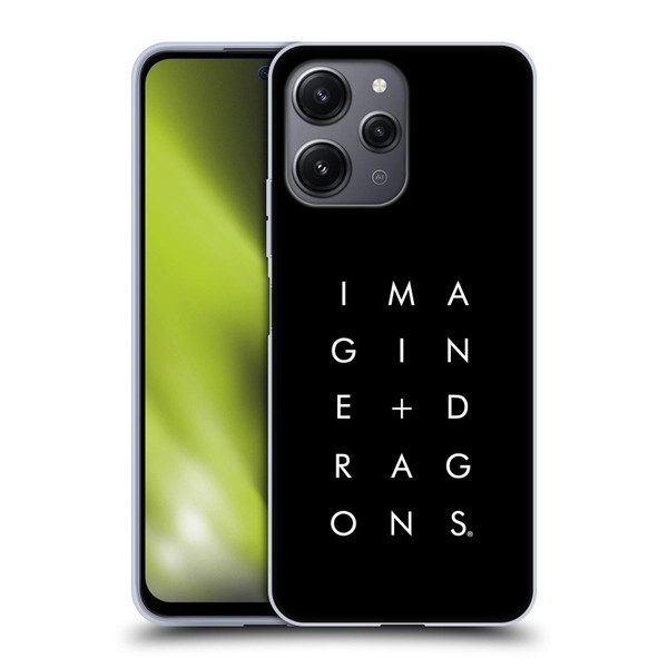 Imagine Dragons Key Art Stacked Logo Soft Gel Case for Xiaomi Redmi 12