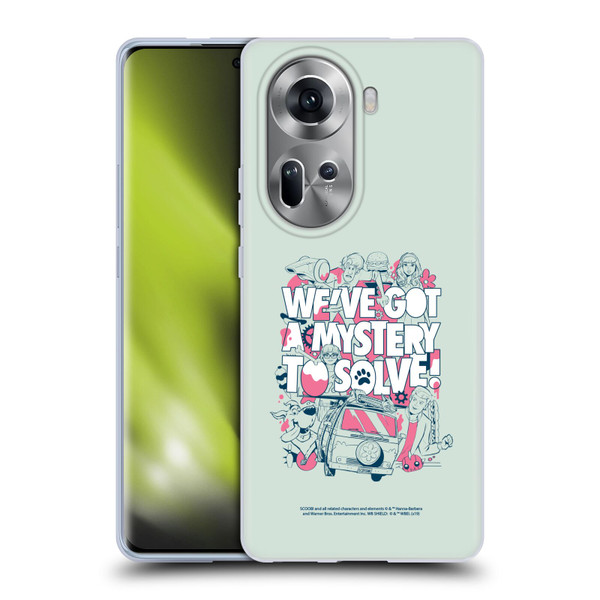 Scoob! Scooby-Doo Movie Graphics Mystery Soft Gel Case for OPPO Reno11